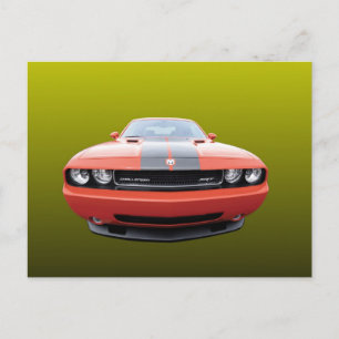 AMERICAN MUSCLE CAR. POSTCARD