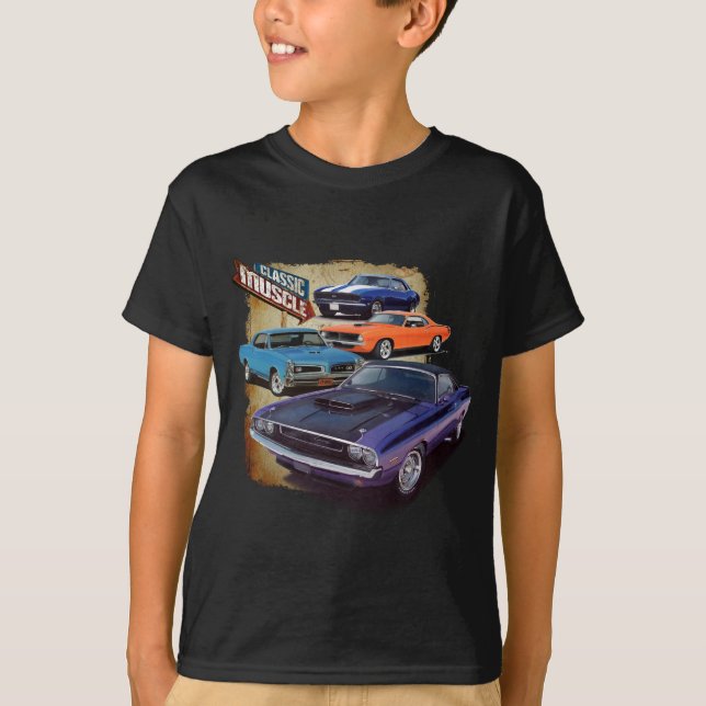 American Muscle Cars T-Shirt (Front)