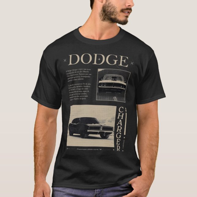 American Muscle – Dodge Charger T-Shirt (Front)