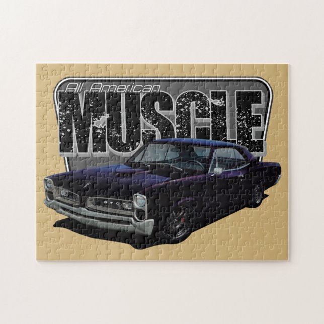 American Muscle GTO Jigsaw Puzzle (Horizontal)