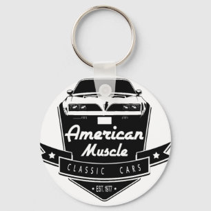 American Muscle Key Ring