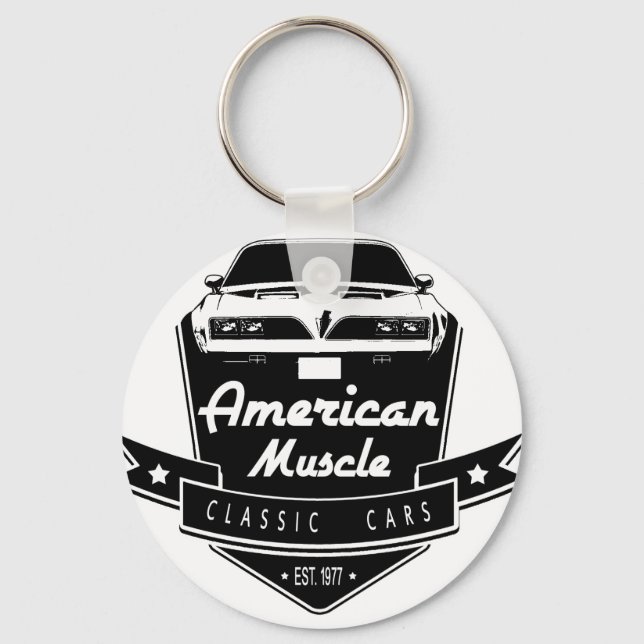 American Muscle Key Ring (Front)