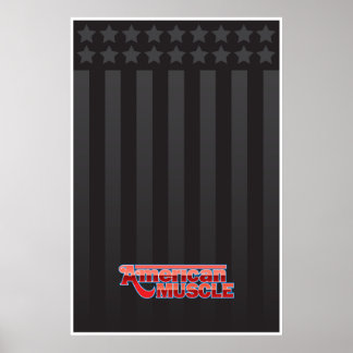 American Muscle Poster
