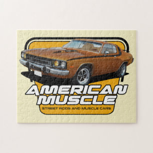 American Muscle Roadrunner Jigsaw Puzzle
