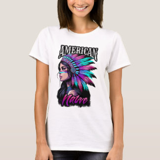 american native girl T-Shirt