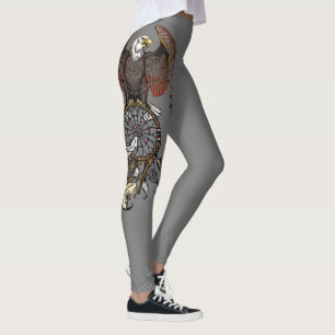American native indians dreamcatcher leggings