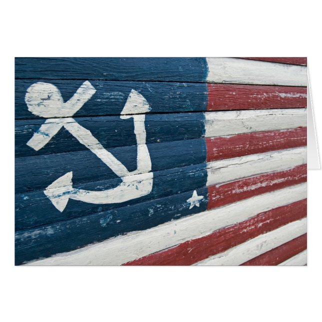 American Nautical Flag (Front Horizontal)