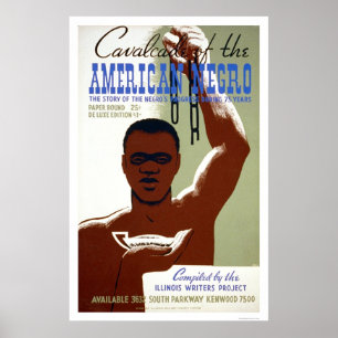 American Negro Story 1940 WPA Poster