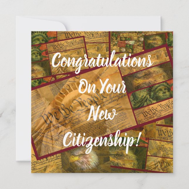 American New Citizenship Card (Front)