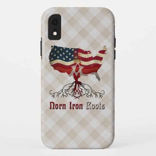 American Northern Irish Roots Phone Cover (Back)