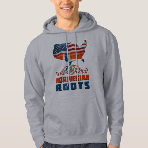 American Norwegian Roots   Hoodie