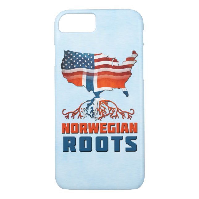 American Norwegian Roots Phone Cover (Back)