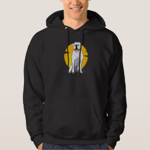 American Old Southern White Bulldog Vintage 13 Hoodie