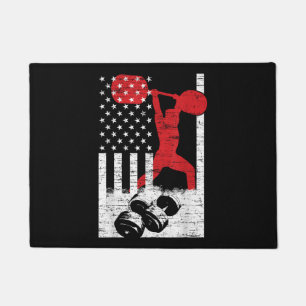 American Olympic Weightlifting Doormat