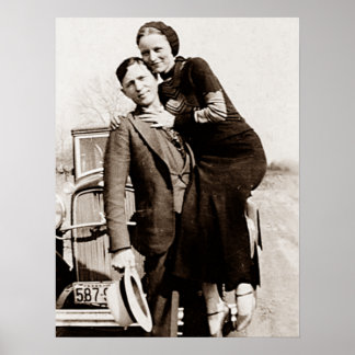 American Outlaws Bonnie & Clyde The Barrow Gang  Poster