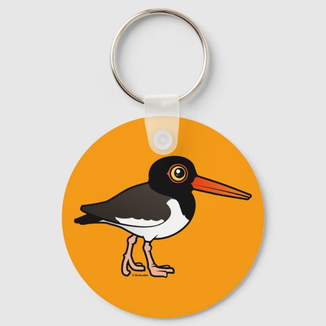 American Oystercatcher Key Ring (Front)