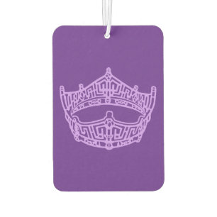  American Pageant Iconic Crown  Car Air Freshener
