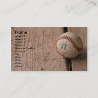 American Past Time Business Card