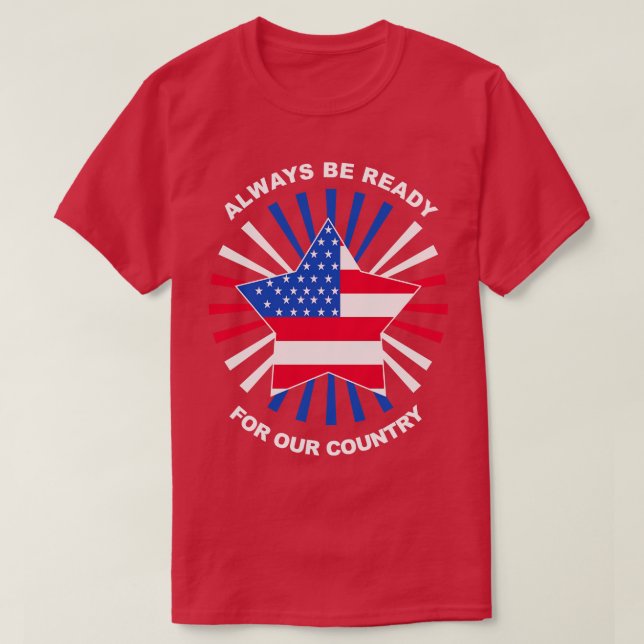 AMERICAN PATRIOT 1 T-Shirt (Design Front)