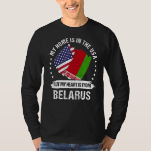 American Patriot Belarus Flag American Belarusian T-Shirt