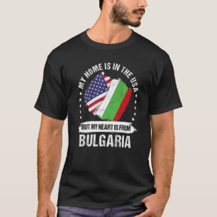 American Patriot Bulgaria Flag American Bulgarian T-Shirt