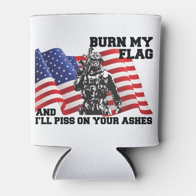 American Patriot  Can Cooler (Front)