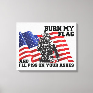 American Patriot Canvas Print
