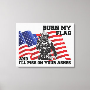 American Patriot Canvas Print