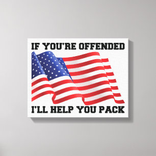 American patriot  canvas print