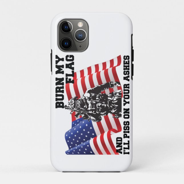 American Patriot  Case-Mate iPhone Case (Back)