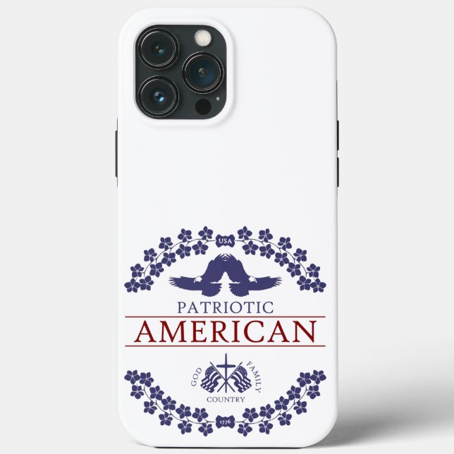American PATRIOT Case-Mate iPhone Case (Back)