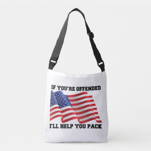 American patriot  crossbody bag
