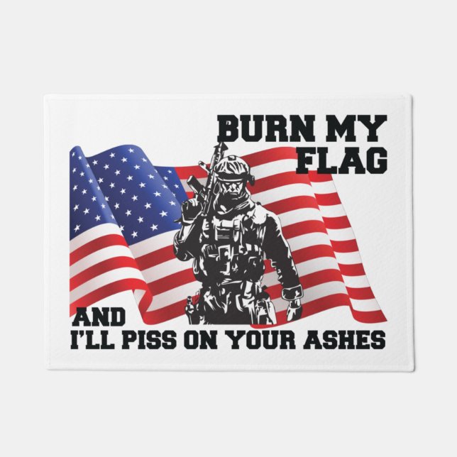 American Patriot  Doormat (Front)