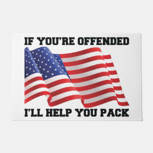 American patriot  doormat