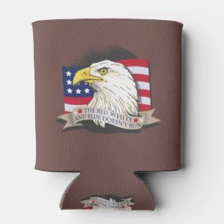 American Patriot Eagle  Can Cooler
