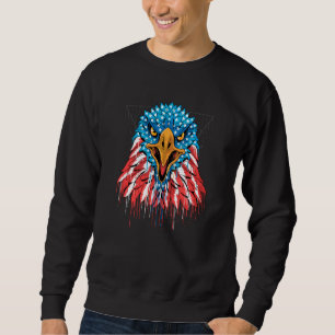 American Patriot Eagle National Pride Usa United A Sweatshirt