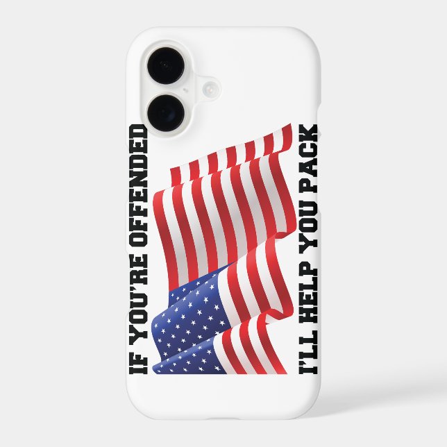 American patriot  iPhone case (Back)