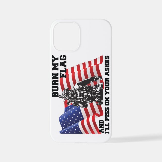 American Patriot  iPhone Case (Back)