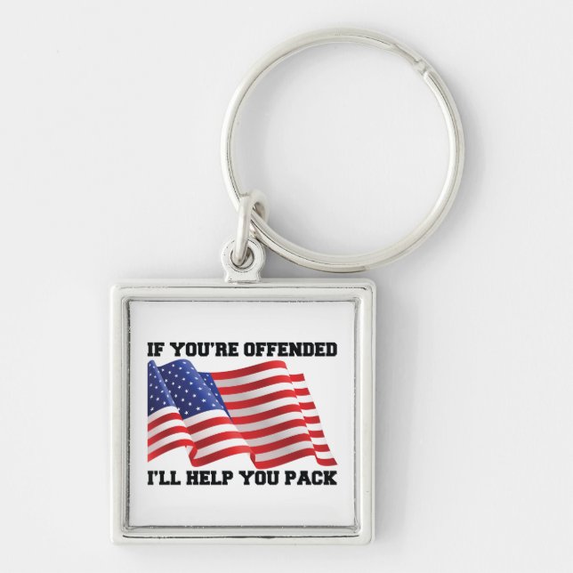 American patriot key ring (Front)