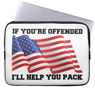 American patriot laptop sleeve