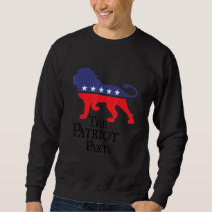 American Patriot Party Lion Conservative Patriotic Sweatshirt