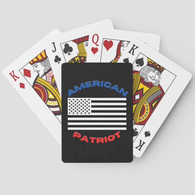 American Patriot Playing Cards (Back)