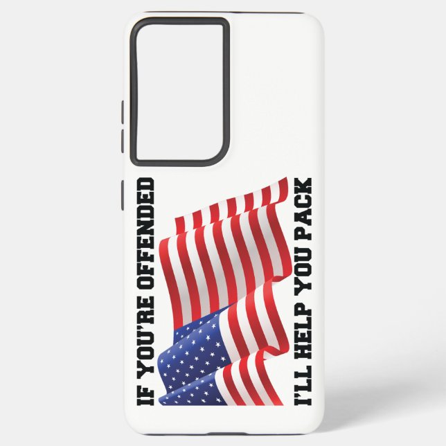 American patriot  samsung galaxy s21+ case (Back)