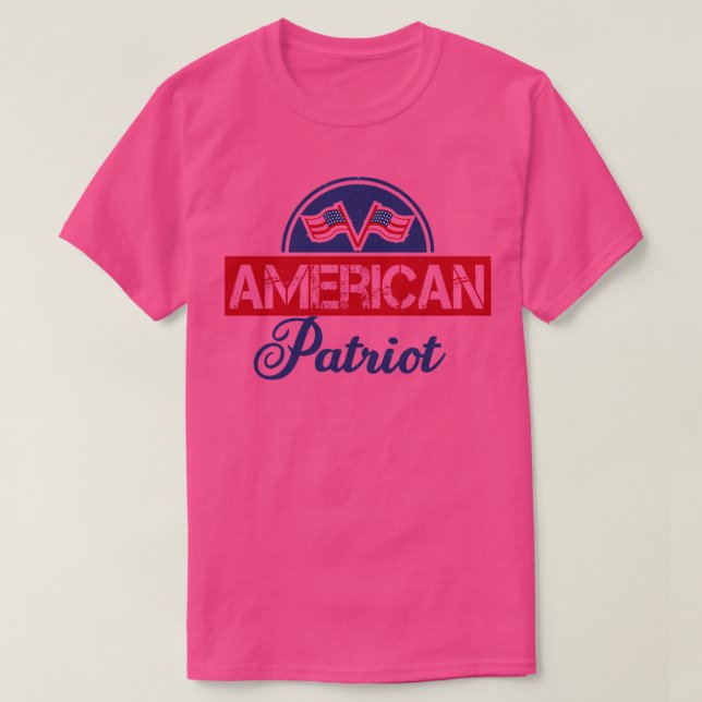 American Patriot  T-Shirt (Design Front)