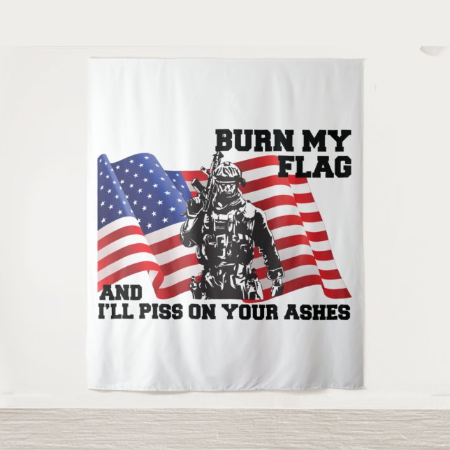 American Patriot  Tapestry (Front)