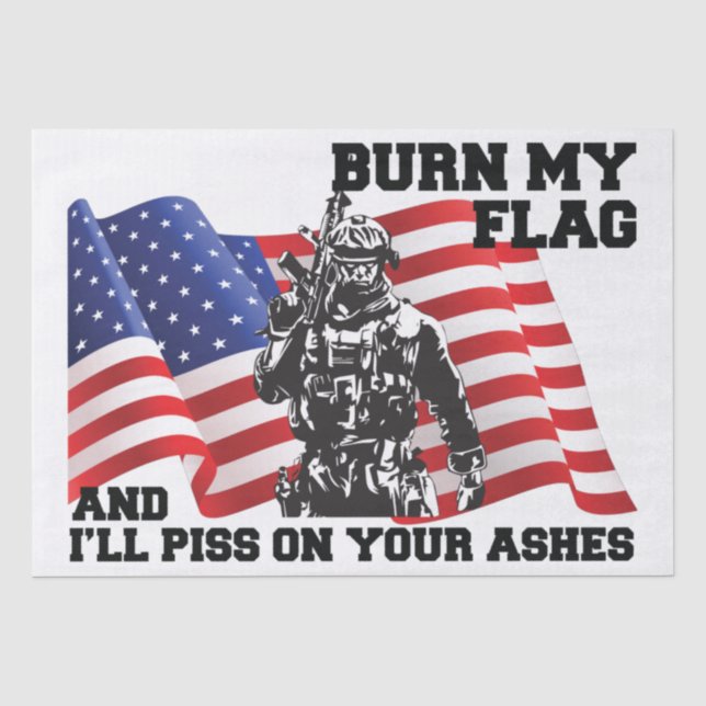 American Patriot  Tissue Paper (Front)