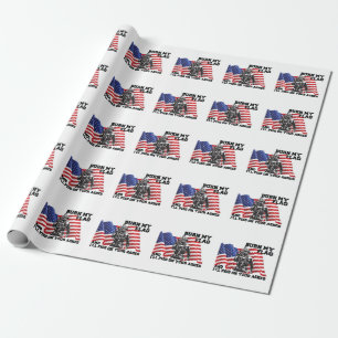 American Patriot Wrapping Paper