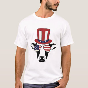 American Patriotic Cowboys T-S Rodeo Bull Rider Gi T-Shirt