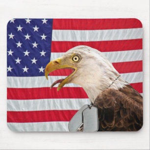 American Patriotism Mouse Mat