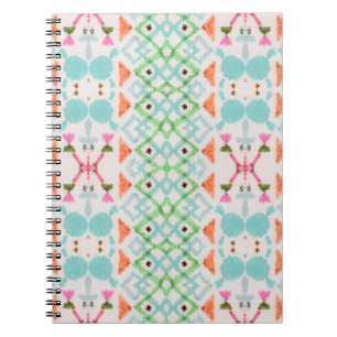 American pattern. Ikat seamless print. Vintage per Notebook